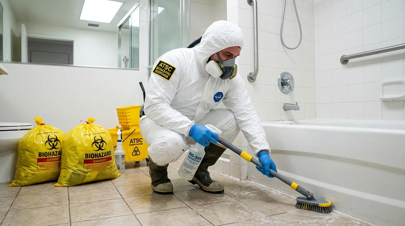 Decontamination equipment deployed for Blood Cleanup in Cayce